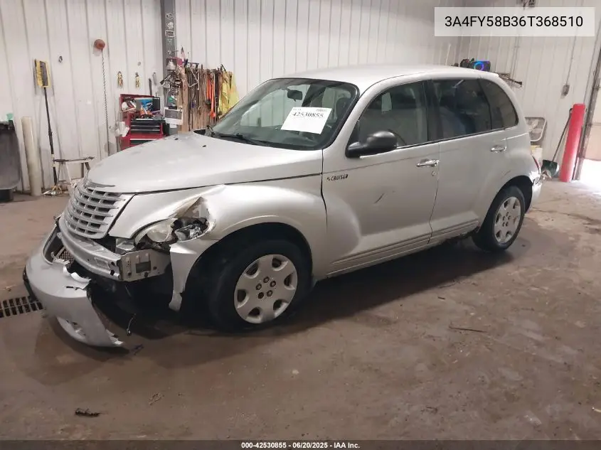 2006 Chrysler Pt Cruiser Touring VIN: 3A4FY58B36T368510 Lot: 42530855