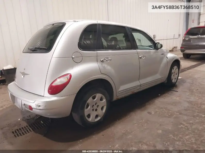 2006 Chrysler Pt Cruiser Touring VIN: 3A4FY58B36T368510 Lot: 42530855
