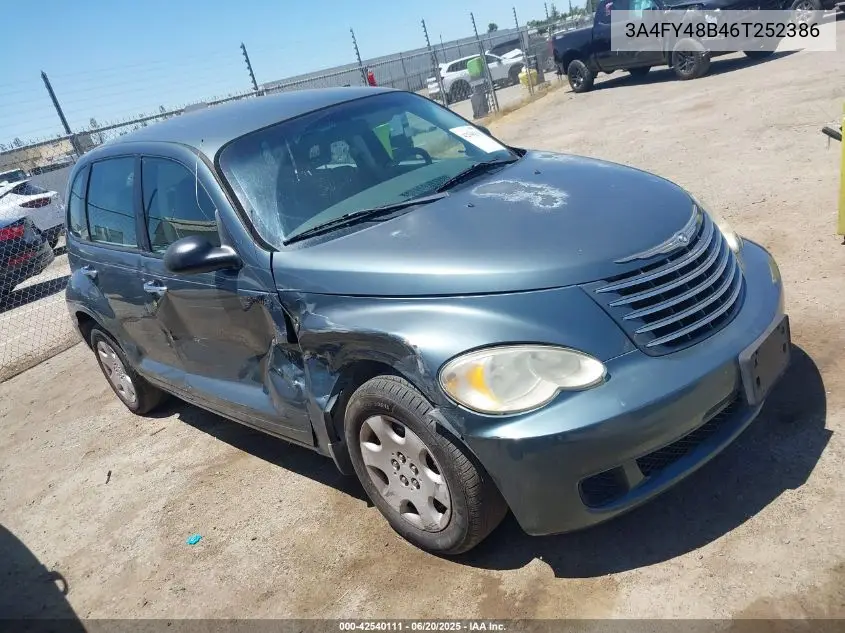2006 Chrysler Pt Cruiser VIN: 3A4FY48B46T252386 Lot: 42540111