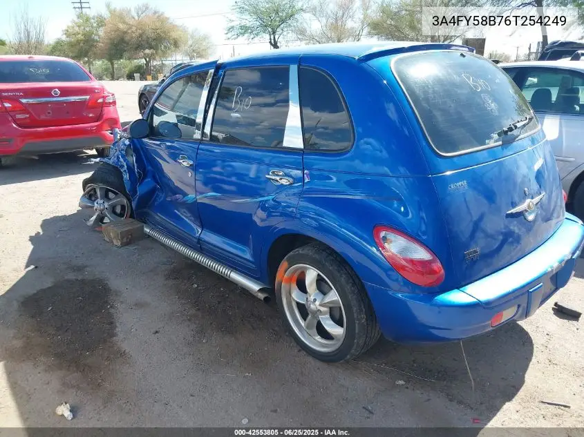 2006 Chrysler Pt Cruiser Touring VIN: 3A4FY58B76T254249 Lot: 42553805