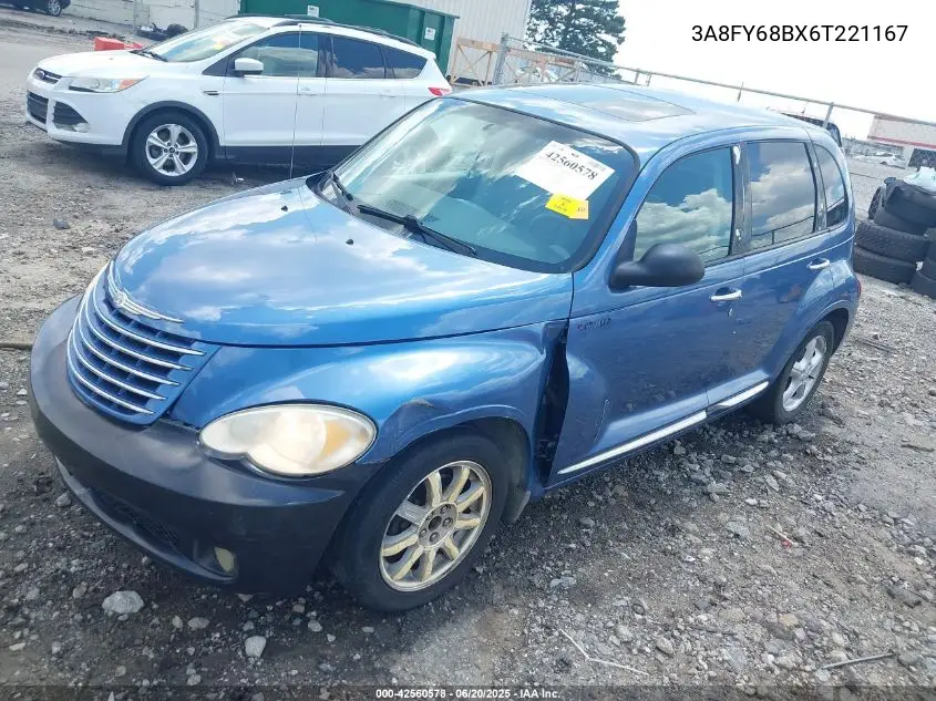 2006 Chrysler Pt Cruiser Limited VIN: 3A8FY68BX6T221167 Lot: 42560578