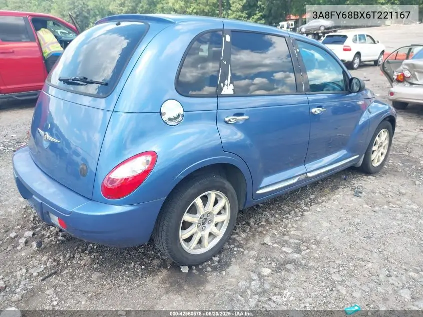 2006 Chrysler Pt Cruiser Limited VIN: 3A8FY68BX6T221167 Lot: 42560578