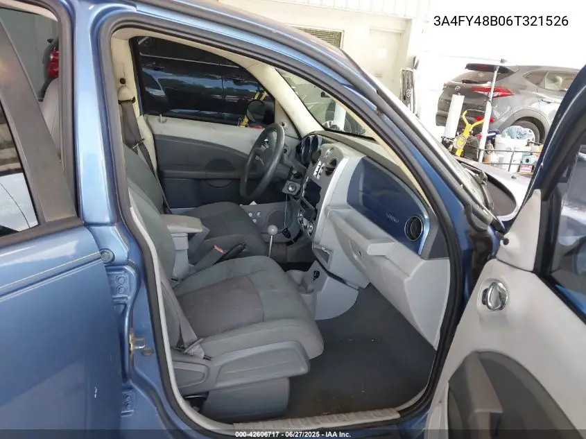 2006 Chrysler Pt Cruiser VIN: 3A4FY48B06T321526 Lot: 42606717