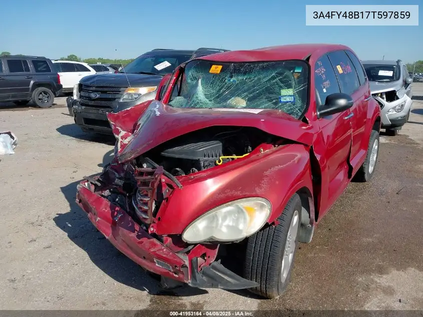 2007 Chrysler Pt Cruiser VIN: 3A4FY48B17T597859 Lot: 41953164