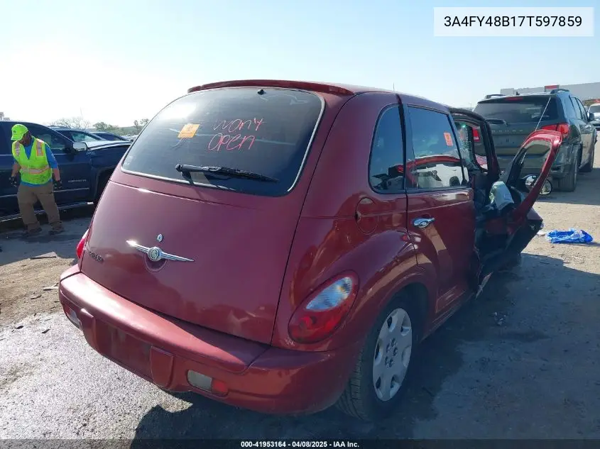 2007 Chrysler Pt Cruiser VIN: 3A4FY48B17T597859 Lot: 41953164