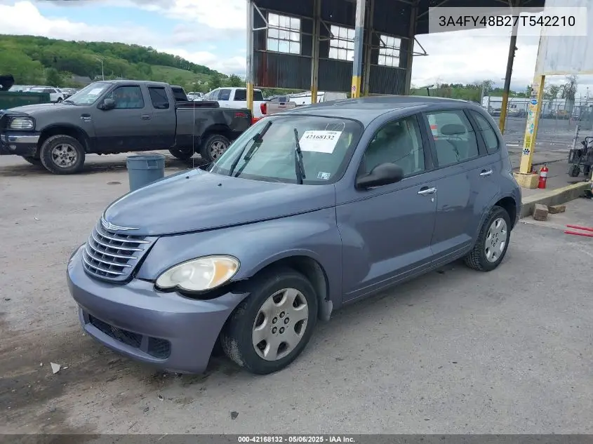 2007 Chrysler Pt Cruiser VIN: 3A4FY48B27T542210 Lot: 42168132