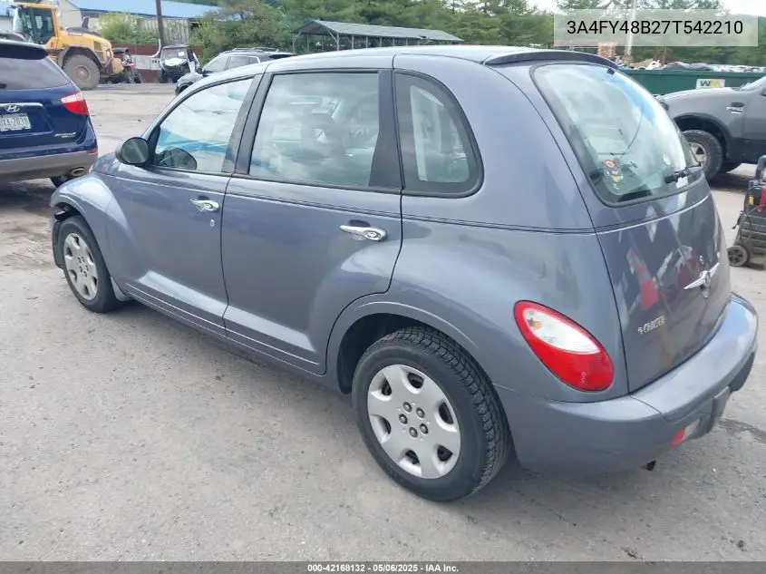 2007 Chrysler Pt Cruiser VIN: 3A4FY48B27T542210 Lot: 42168132