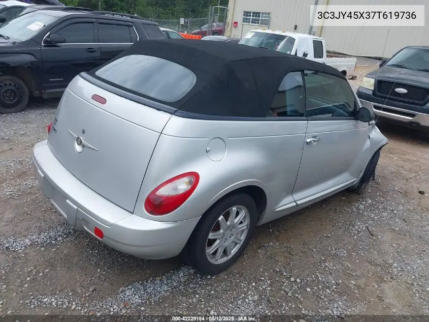 2007 Chrysler Pt Cruiser VIN: 3C3JY45X37T619736 Lot: 42229184