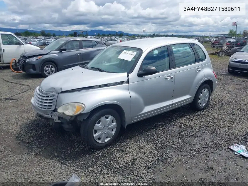 2007 Chrysler Pt Cruiser VIN: 3A4FY48B27T589611 Lot: 42243869