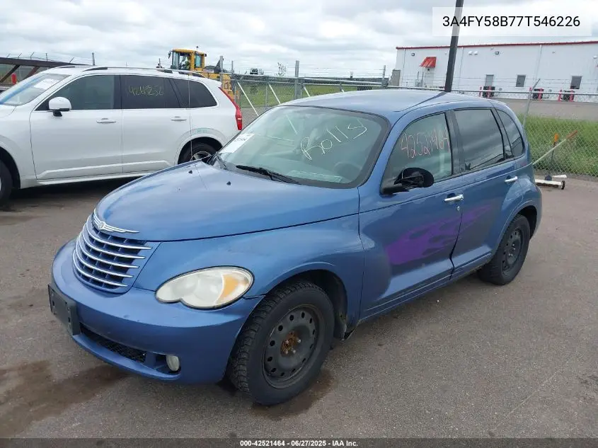 2007 Chrysler Pt Cruiser Touring VIN: 3A4FY58B77T546226 Lot: 42521464