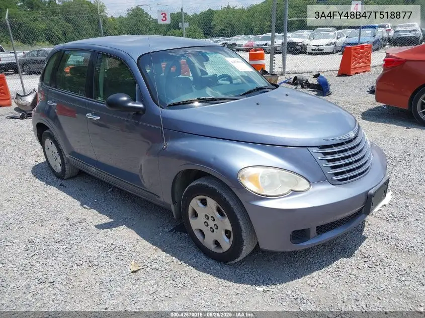 2007 Chrysler Pt Cruiser VIN: 3A4FY48B47T518877 Lot: 42570016