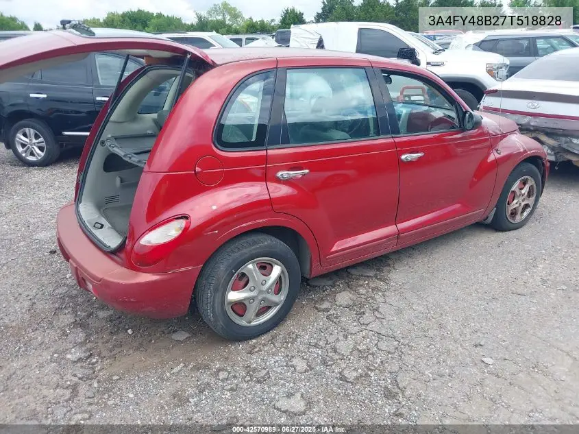 2007 Chrysler Pt Cruiser VIN: 3A4FY48B27T518828 Lot: 42570989