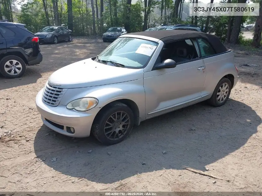 2007 Chrysler Pt Cruiser VIN: 3C3JY45X07T580619 Lot: 42581792