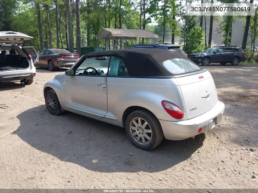 2007 Chrysler Pt Cruiser VIN: 3C3JY45X07T580619 Lot: 42581792