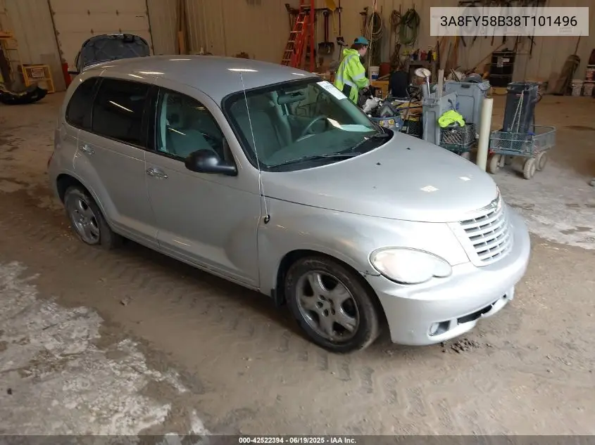 2008 Chrysler Pt Cruiser Touring VIN: 3A8FY58B38T101496 Lot: 42522394