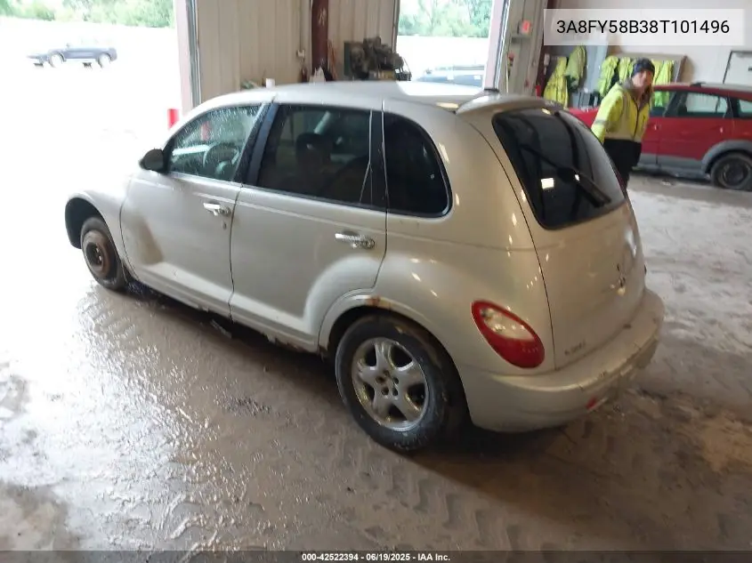 2008 Chrysler Pt Cruiser Touring VIN: 3A8FY58B38T101496 Lot: 42522394