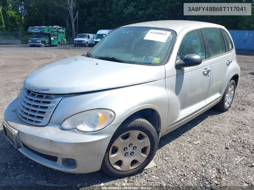 2008 Chrysler Pt Cruiser Lx VIN: 3A8FY48B68T117041 Lot: 42560062