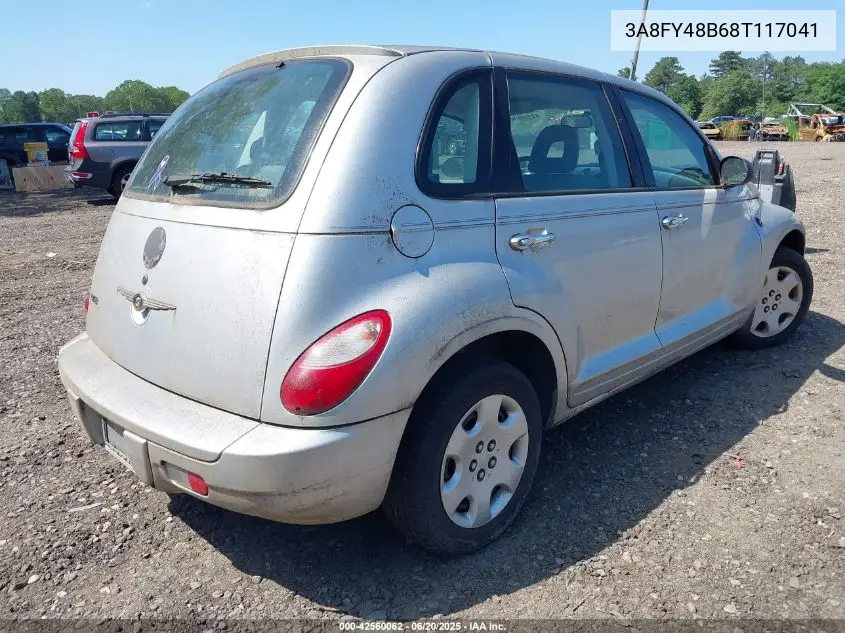 2008 Chrysler Pt Cruiser Lx VIN: 3A8FY48B68T117041 Lot: 42560062