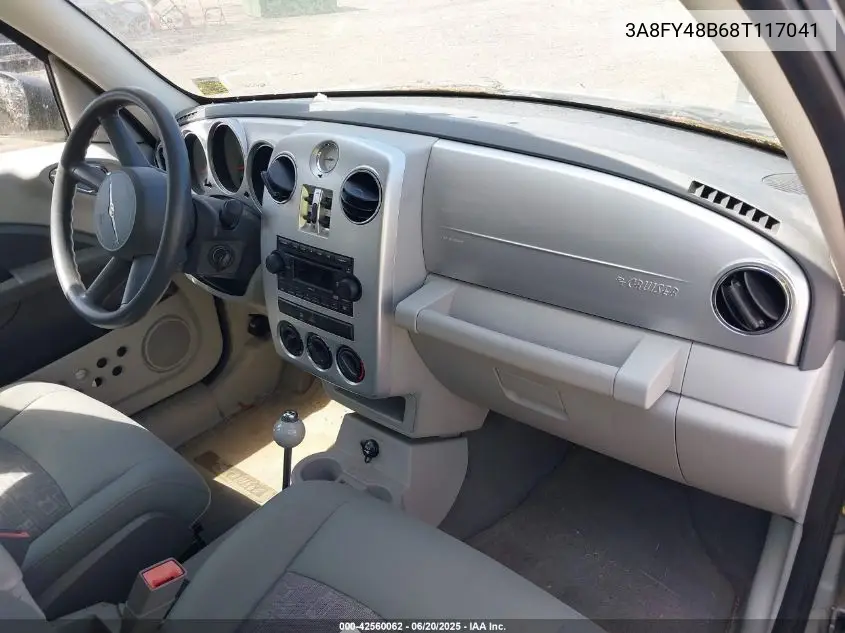 2008 Chrysler Pt Cruiser Lx VIN: 3A8FY48B68T117041 Lot: 42560062