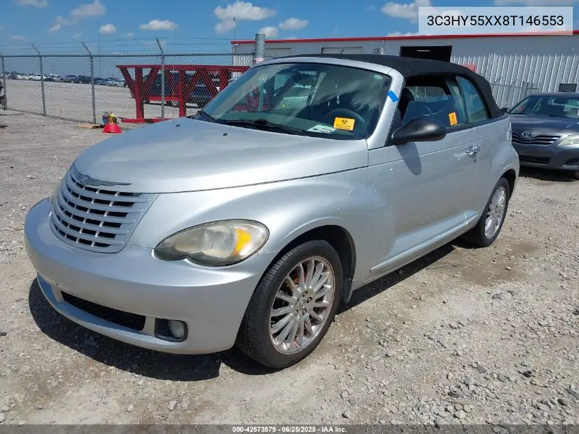 2008 Chrysler Pt Cruiser Touring VIN: 3C3HY55XX8T146553 Lot: 42573579