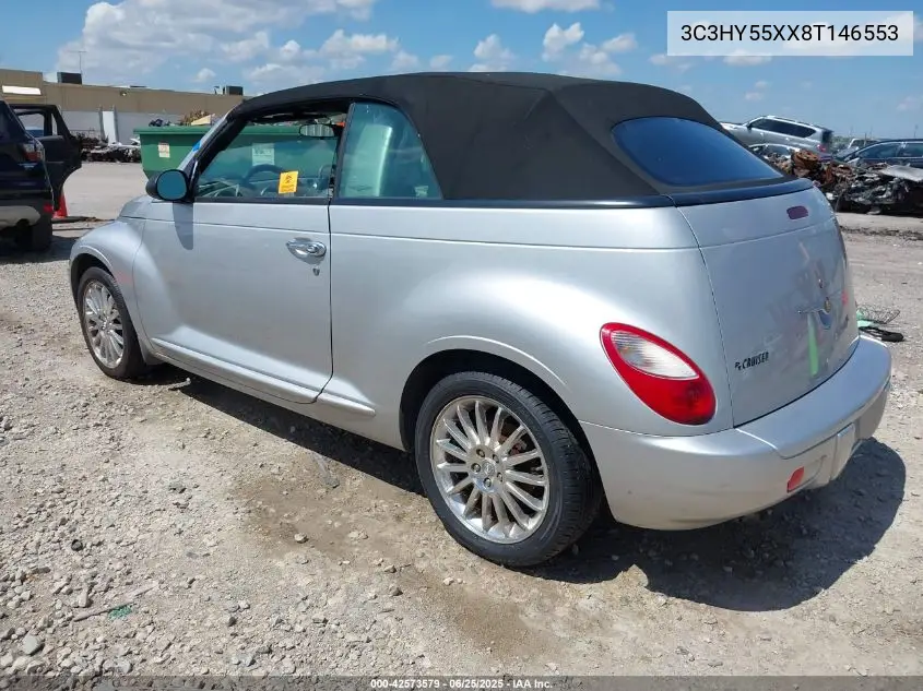 2008 Chrysler Pt Cruiser Touring VIN: 3C3HY55XX8T146553 Lot: 42573579