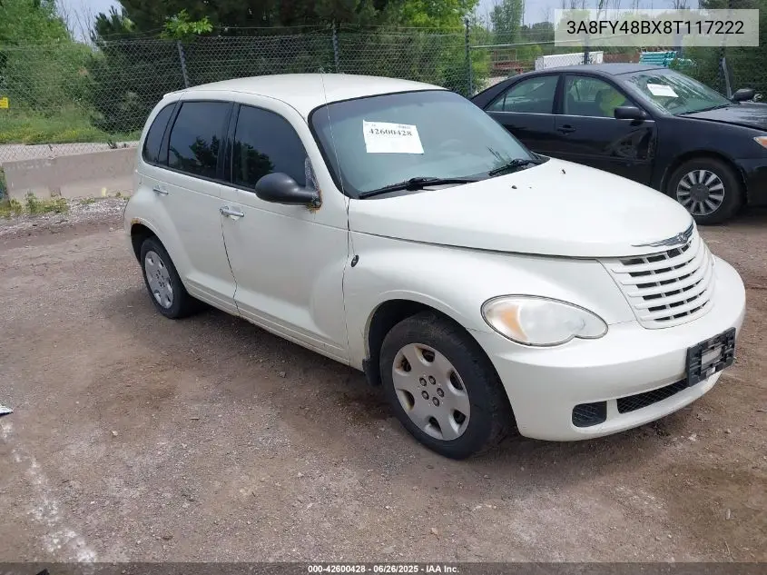 2008 Chrysler Pt Cruiser Lx VIN: 3A8FY48BX8T117222 Lot: 42600428
