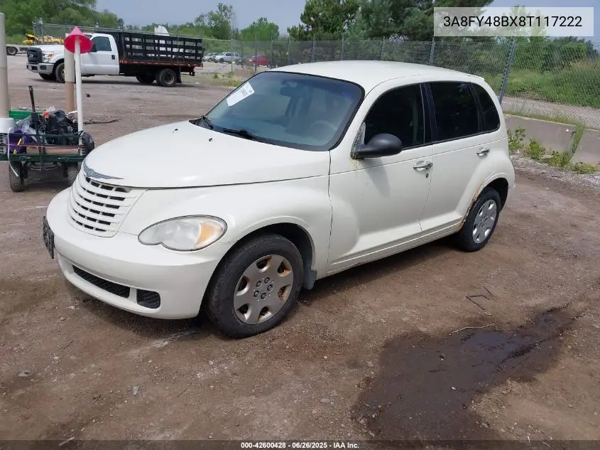 2008 Chrysler Pt Cruiser Lx VIN: 3A8FY48BX8T117222 Lot: 42600428