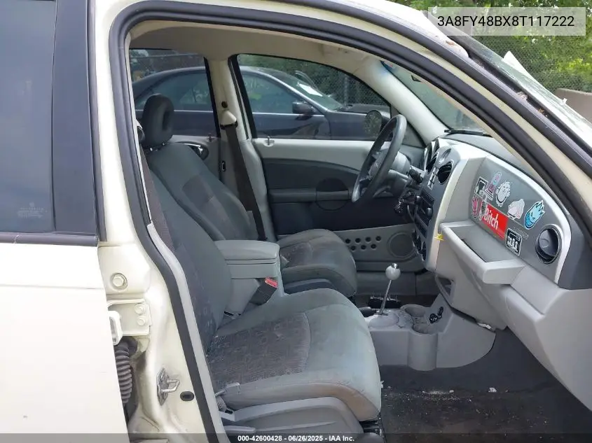 2008 Chrysler Pt Cruiser Lx VIN: 3A8FY48BX8T117222 Lot: 42600428
