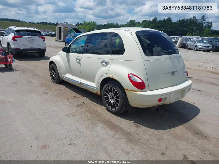 2008 Chrysler Pt Cruiser Limited VIN: 3A8FY68848T187783 Lot: 42614268