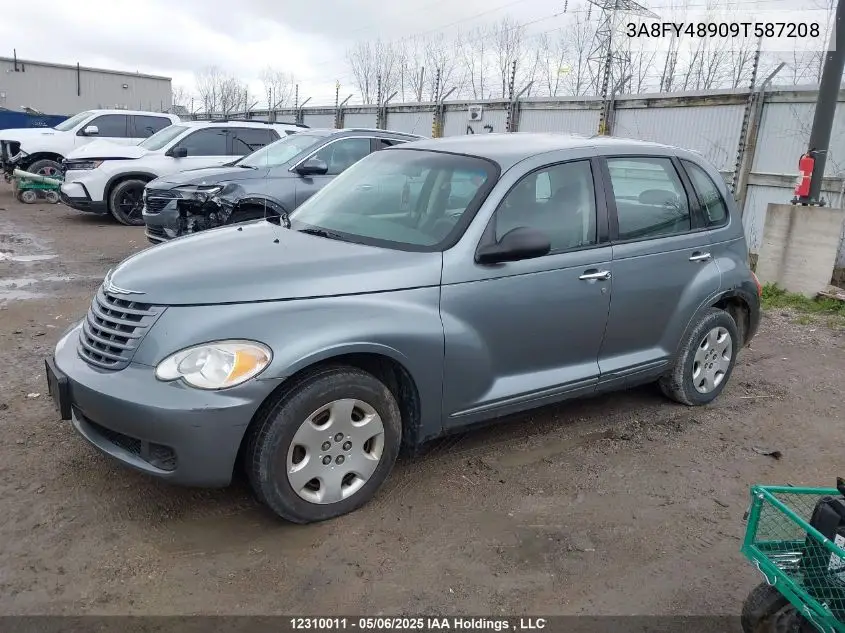 2009 Chrysler Pt Cruiser VIN: 3A8FY48909T587208 Lot: 12310011