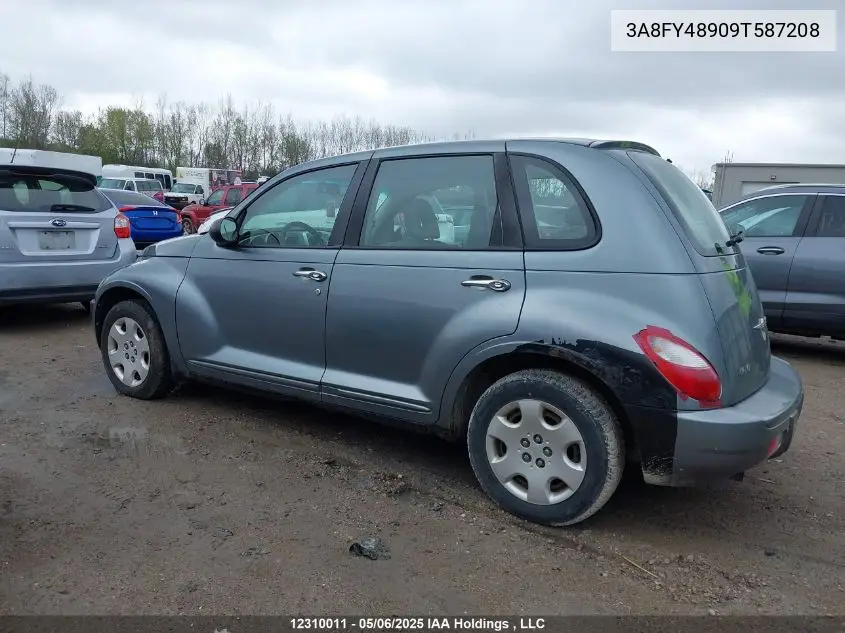2009 Chrysler Pt Cruiser VIN: 3A8FY48909T587208 Lot: 12310011