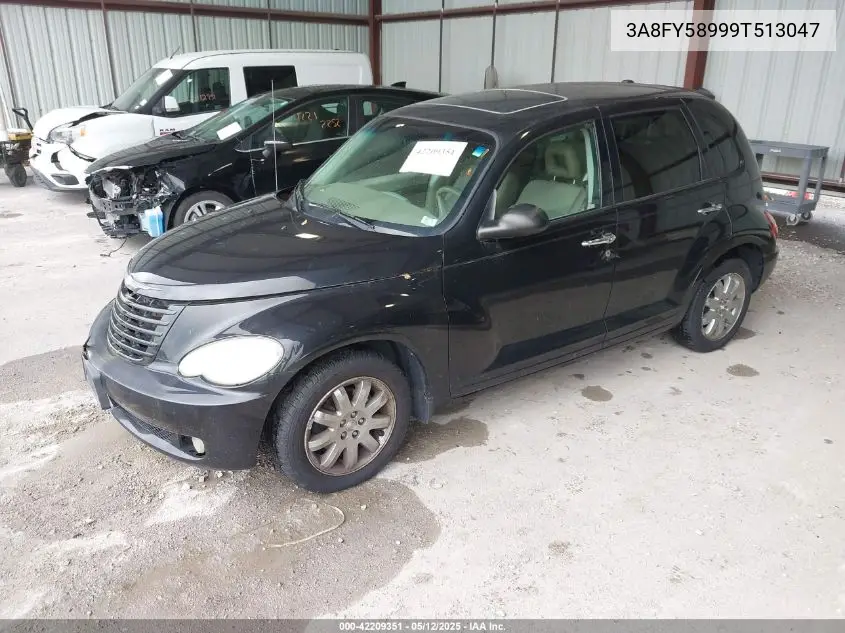 2009 Chrysler Pt Cruiser Touring VIN: 3A8FY58999T513047 Lot: 42209351