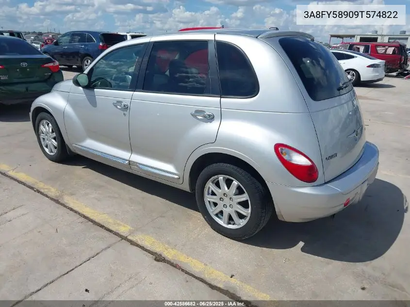 2009 Chrysler Pt Cruiser Touring VIN: 3A8FY58909T574822 Lot: 42586682