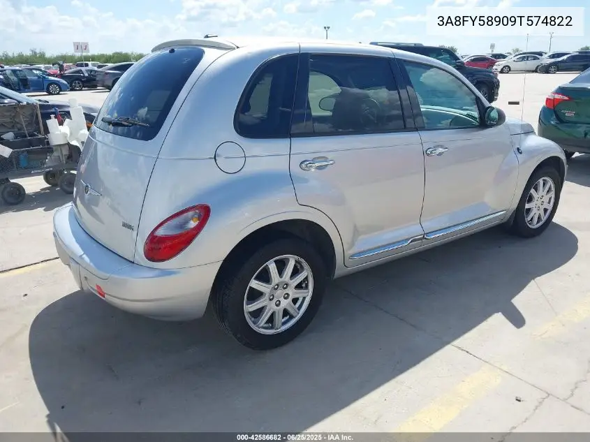 2009 Chrysler Pt Cruiser Touring VIN: 3A8FY58909T574822 Lot: 42586682
