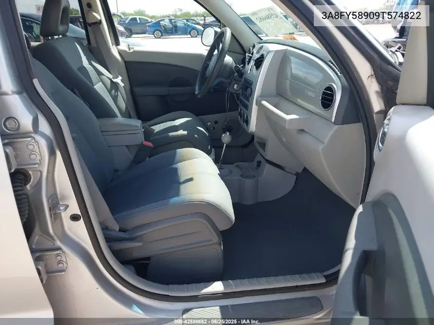 2009 Chrysler Pt Cruiser Touring VIN: 3A8FY58909T574822 Lot: 42586682