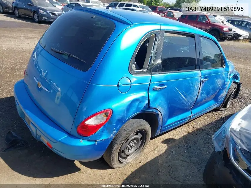 2009 Chrysler Pt Cruiser Lx VIN: 3A8FY48929T519895 Lot: 42587324