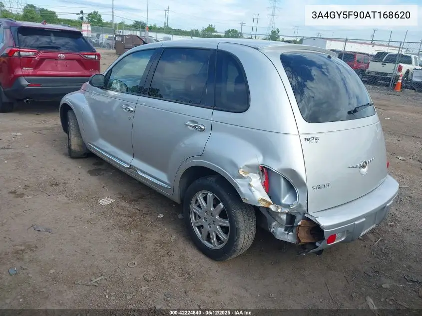 2010 Chrysler Pt Cruiser Classic VIN: 3A4GY5F90AT168620 Lot: 42224840