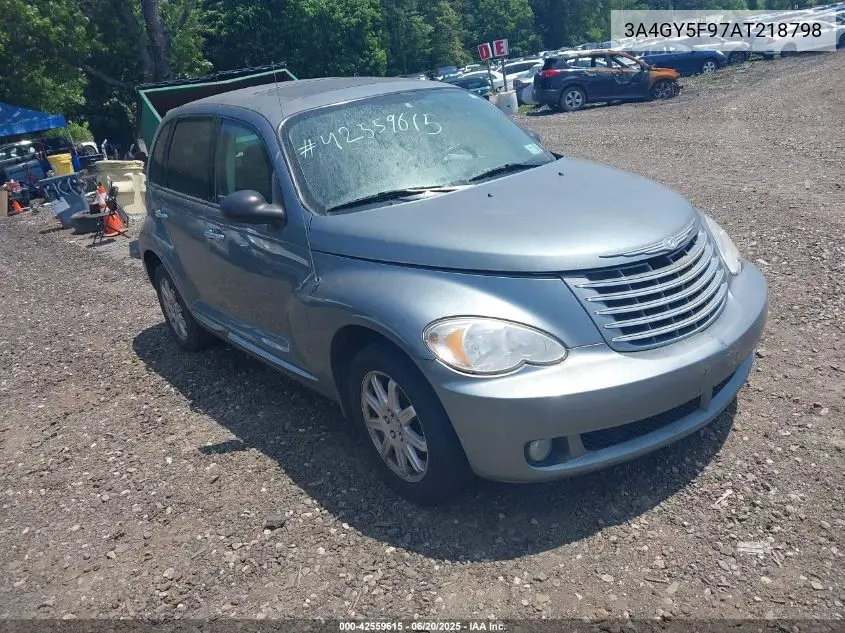 2010 Chrysler Pt Cruiser Classic VIN: 3A4GY5F97AT218798 Lot: 42559615
