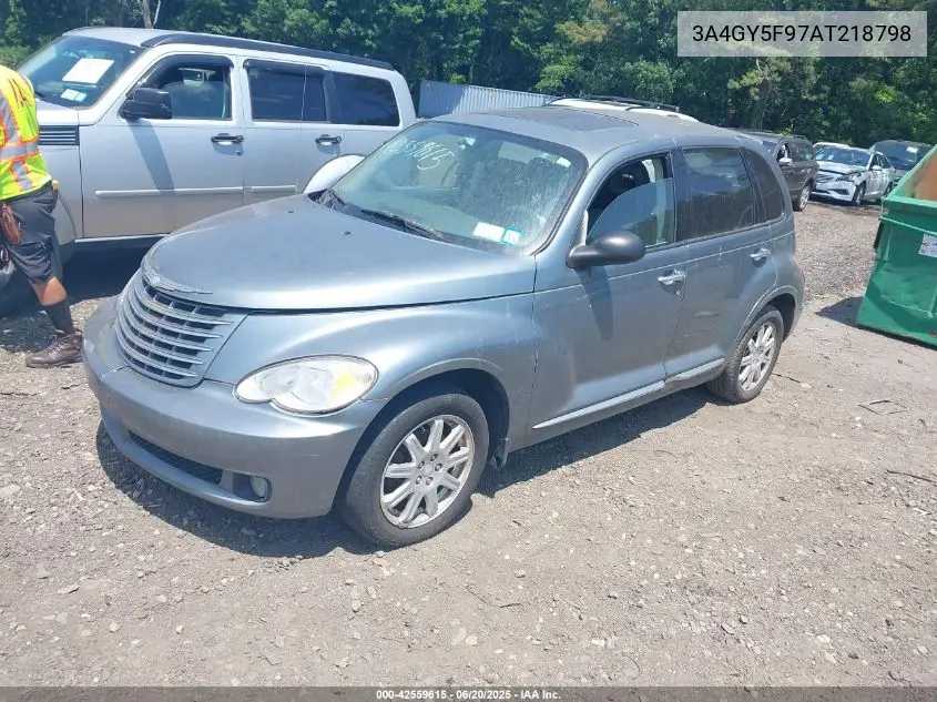 2010 Chrysler Pt Cruiser Classic VIN: 3A4GY5F97AT218798 Lot: 42559615