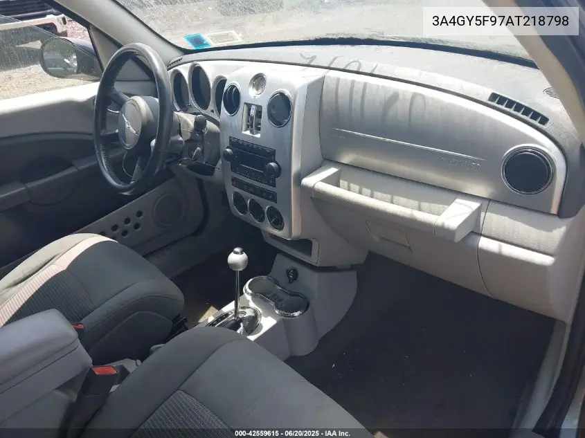 2010 Chrysler Pt Cruiser Classic VIN: 3A4GY5F97AT218798 Lot: 42559615