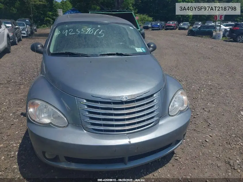 2010 Chrysler Pt Cruiser Classic VIN: 3A4GY5F97AT218798 Lot: 42559615