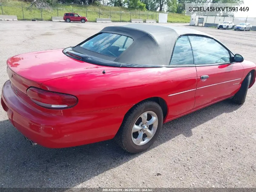1997 Chrysler Sebring Jx VIN: 3C3EL45HXVT591469 Lot: 42592319