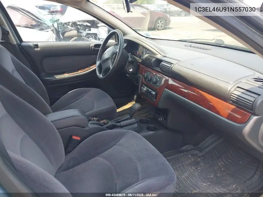 2001 Chrysler Sebring Lx VIN: 1C3EL46U91N557030 Lot: 42469670