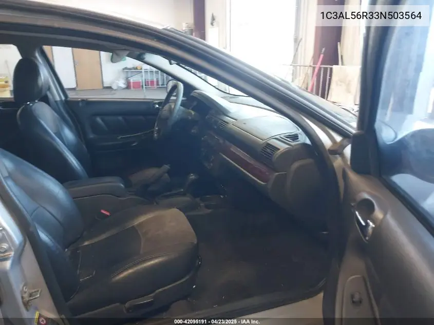 2003 Chrysler Sebring Lxi VIN: 1C3AL56R33N503564 Lot: 42095191