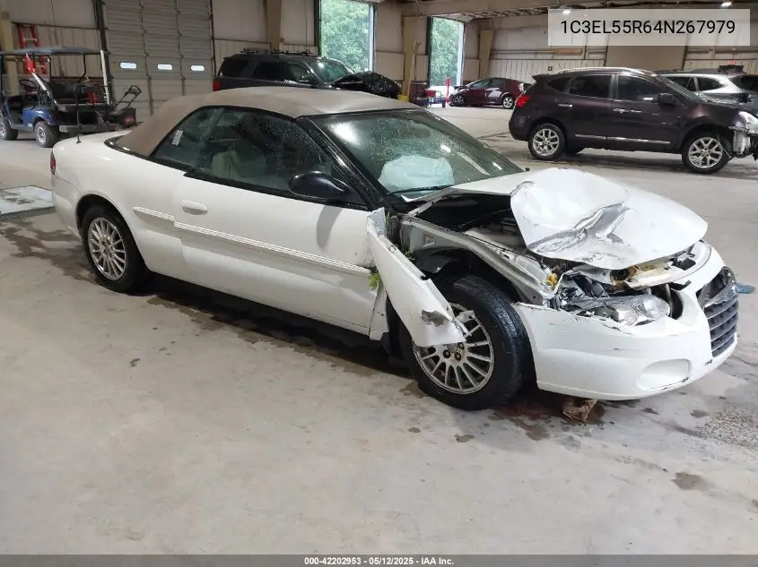 2004 Chrysler Sebring Lxi VIN: 1C3EL55R64N267979 Lot: 42202953