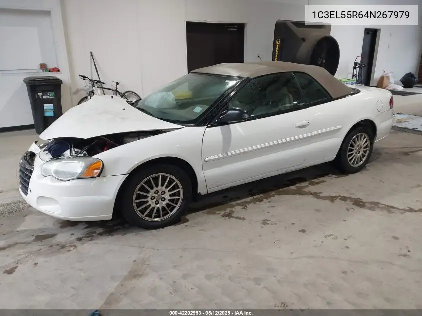 2004 Chrysler Sebring Lxi VIN: 1C3EL55R64N267979 Lot: 42202953