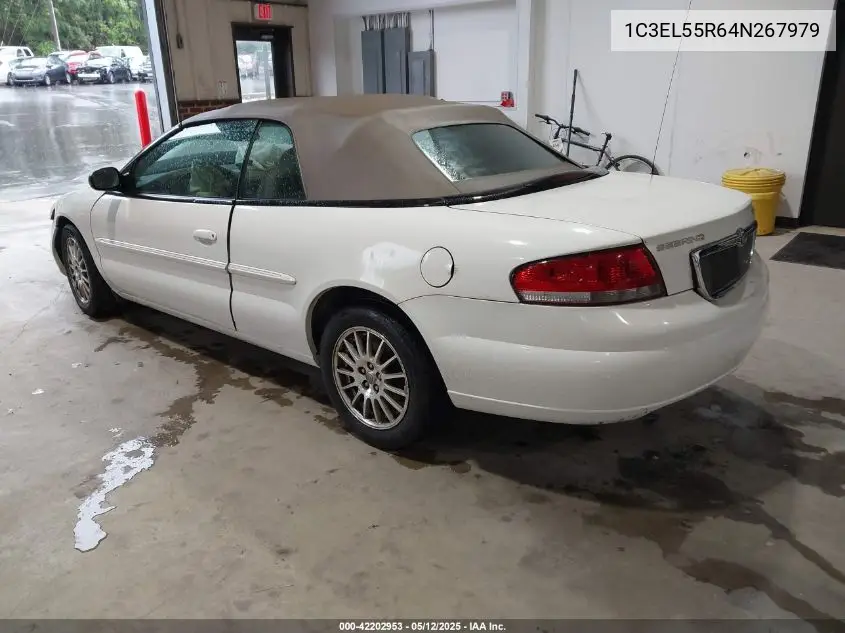 2004 Chrysler Sebring Lxi VIN: 1C3EL55R64N267979 Lot: 42202953