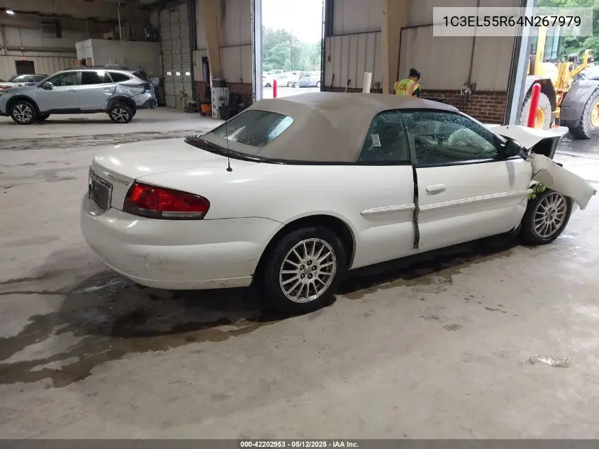 2004 Chrysler Sebring Lxi VIN: 1C3EL55R64N267979 Lot: 42202953