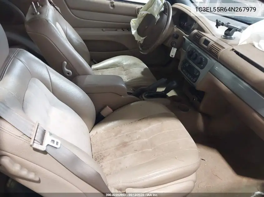 2004 Chrysler Sebring Lxi VIN: 1C3EL55R64N267979 Lot: 42202953