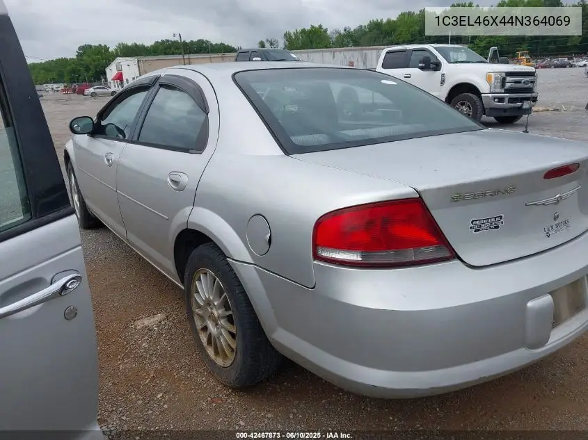 2004 Chrysler Sebring VIN: 1C3EL46X44N364069 Lot: 42467873